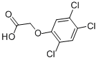 2,4,5-Trichlorophenoxyacetic acid CAS#: 93-76-5