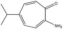 2,4,6-Cycloheptatrien-1-one,2-amino-5-isopropyl-(6CI,7CI) CAS#: 90874-67-2