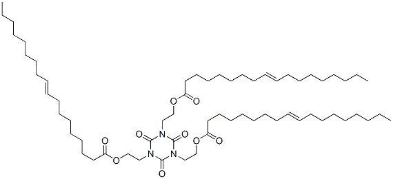 (2,4,6-trioxo-1,3,5-triazine-1,3,5(2H,4H,6H)-triyl)tris(2,1-ethanediyl) tris(9-octadecenoate) CAS#: 97158-30-0