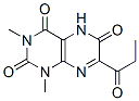 2,4,6(3H)-Pteridinetrione, 1,5-dihydro-1,3-dimethyl-7-(1-oxopropyl)- CAS#: 94591-04-5