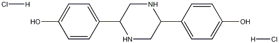 2,5-Bis(4-hydroxyphenyl)piperazine Dihydrochloride CAS#: 94572-68-6
