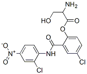 2'5-DICHLORO-4'-NITRO-SALICYLANILIDE CARBONYL-2-AMINOETHANOL CAS#: 97261-80-8