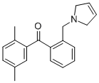 2,5-DIMETHYL-2'-(3-PYRROLINOMETHYL) BENZOPHENONE CAS#: 898763-26-3