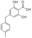 2,6-Dihydroxy-4-(p-methylbenzyl)benzoic acid CAS#: 92549-70-7