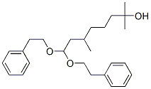 2,6-dimethyl-8,8-bis(2-phenylethoxy)octan-2-ol CAS#: 93894-29-2
