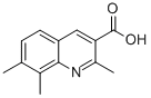2,7,8-TRIMETILQUINOLINE-3-CARBOXYLIC ACID CAS#: 92513-34-3