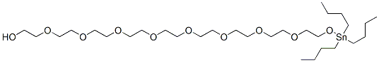 28,28-dibutyl-3,6,9,12,15,18,21,24,27-nonaoxa-28-stannadotriacontan-1-ol CAS#: 93951-17-8