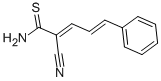 (2E,4E)-2-CYANO-5-PHENYLPENTA-2,4-DIENETHIOAMIDE CAS#: 91974-48-0