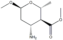 2H-Pyran-3-carboxylicacid,4-aminotetrahydro-6-methoxy-2-methyl-,methylester,[2R- CAS#: 95976-90-2