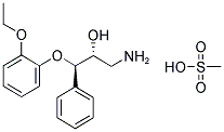 (2RS,3RS)-1-AMINO-3-(2-ETHOXYPHENOXY)-2-HYDROXY-3-PHENYLPROPANE, METHANESULFONATE SALT CAS#: 93853-04-4
