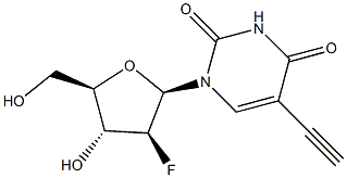 (2'S)-2'-Deoxy-2'-fluoro-5-ethynyluridine CAS#: 95740-26-4