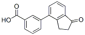 3-(1-Oxo-2,3-dihydro-inden-4-yl)benzoic acid CAS#: 889954-55-6