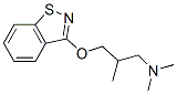 3-(1,2-benzisothiazol-3-yloxy)-N,N,2-trimethylpropylamine CAS#: 94087-29-3