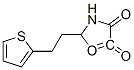 3-(2-(2-thienyl)ethyl)-2,4-oxazolidenedione CAS#: 93241-67-9