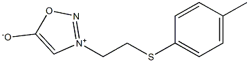 3-(2-(4-methylphenyl)thioethyl)-5-sydnone CAS#: 96991-48-9