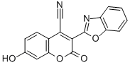 3-(2-BENZOXAZOLYL)-4-CYANO-7-HYDROXYCOUMARIN CAS#: 90146-01-3