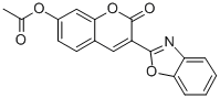 3-(2-BENZOXAZOLYL)UMBELLIFERYL ACETATE CAS#: 97004-78-9