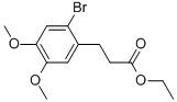 3-(2-BROMO-4,5-DIMETHOXY-PHENYL)-PROPIONIC ACID ETHYL ESTER CAS#: 92018-57-0
