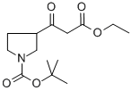 3-(2-ETHOXYCARBONYL-ACETYL)-PYRROLIDINE-1-CARBOXYLIC ACID TERT-BUTYL ESTER CAS#: 889955-52-6