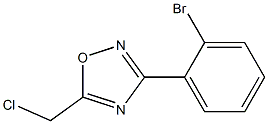 3-(2-broMophenyl)-5-(chloroMethyl)-1,2,4-oxadiazole CAS#: 90224-62-7