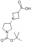 3-(3-CARBOXY-AZETIDIN-1-YL)-PYRROLIDINE-1-CARBOXYLIC ACID TERT-BUTYL ESTER CAS#: 889953-47-3