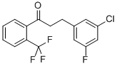3-(3-CHLORO-5-FLUOROPHENYL)-2'-TRIFLUOROMETHYLPROPIOPHENONE CAS#: 898750-97-5