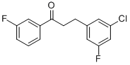 3-(3-CHLORO-5-FLUOROPHENYL)-3'-FLUOROPROPIOPHENONE CAS#: 898750-58-8