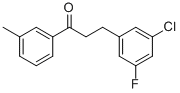 3-(3-CHLORO-5-FLUOROPHENYL)-3'-METHYLPROPIOPHENONE CAS#: 898750-07-7
