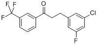 3-(3-CHLORO-5-FLUOROPHENYL)-3'-TRIFLUOROMETHYLPROPIOPHENONE CAS#: 898751-00-3