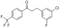 3-(3-CHLORO-5-FLUOROPHENYL)-4'-TRIFLUOROMETHYLPROPIOPHENONE CAS#: 898751-04-7