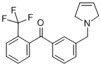 3'-(3-PYRROLINOMETHYL)-2-TRIFLUOROMETHYLBENZOPHENONE CAS#: 898749-26-3