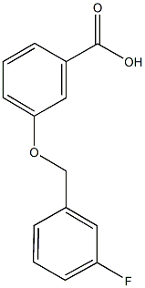 3-[(3-fluorobenzyl)oxy]benzoic acid CAS#: 887599-64-6