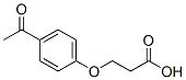 3-(4-ACETYLPHENOXY)PROPANOIC ACID CAS#: 91143-72-5