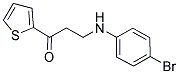 3-(4-BROMOANILINO)-1-(2-THIENYL)-1-PROPANONE CAS#: 93523-17-2