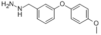 3-(4-METHOXY-PHENOXY)-BENZYL-HYDRAZINE CAS#: 887595-99-5