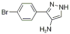 3-(4-bromophenyl)-1H-pyrazol-4-amine CAS#: 91857-98-6