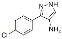 3-(4-chlorophenyl)-1H-pyrazol-4-amine CAS#: 91857-91-9