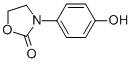 3-(4-hydroxyphenyl)-1,3-oxazolidin-2-one CAS#: 97389-25-8
