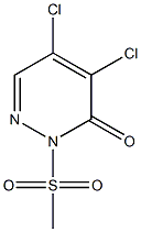 3 4,5-dichloro-2-(methylsulfonyl)- (2H)-Pyridazinone CAS#: 91626-52-7
