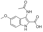 3-ACETYLAMINO-5-METHOXY-1H-INDOLE-2-CARBOXYLIC ACID CAS#: 97310-92-4
