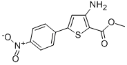 3-AMINO-5-(4-NITROPHENYL)THIOPHENE-2-CARBOXYLIC ACID METHYL ESTER CAS#: 91076-99-2