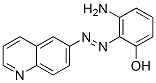 3-Amino-2-(6-quinolylazo)phenol CAS#: 91854-23-8