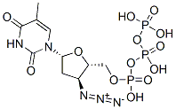 3'-Azido-3'-deoxythymidine-5'-triphosphate CAS#: 92586-35-1