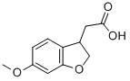 3-BENZOFURANACETIC ACID, 2,3-DIHYDRO-6-METHOXY- CAS#: 93198-72-2