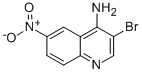 3-BROMO-6-NITRO-QUINOLIN-4-YLAMINE CAS#: 90224-83-2
