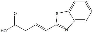 3-Butenoicacid,4-(2-benzothiazolyl)-(7CI) CAS#: 91137-33-6