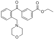 3'-CARBOETHOXY-2-MORPHOLINOMETHYL BENZOPHENONE CAS#: 898750-17-9