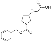 3-CARBOXYMETHOXY-PYRROLIDINE-1-CARBOXYLIC ACID BENZYL ESTER CAS#: 889953-08-6