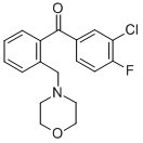 3'-CHLORO-4'-FLUORO-2-MORPHOLINOMETHYL BENZOPHENONE CAS#: 898750-68-0
