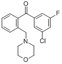 3'-CHLORO-5'-FLUORO-2-MORPHOLINOMETHYL BENZOPHENONE CAS#: 898750-92-0